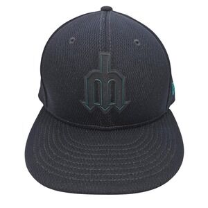 New Era 59FIFTY Seattle Mariners Black Diamond Era Fitted Hat Size 7 1/4 MLB